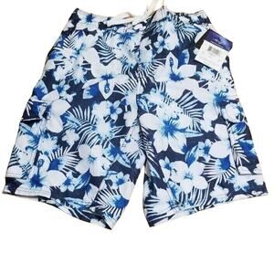 NWT-Kanu Surf Dominica Men's Swim Trunks 5 Pockets Size M